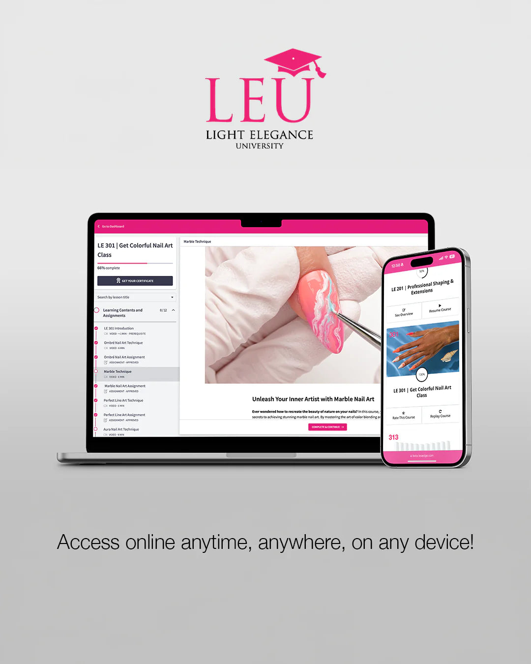 LE 301 | GET COLOURFUL NAIL ART CLASS