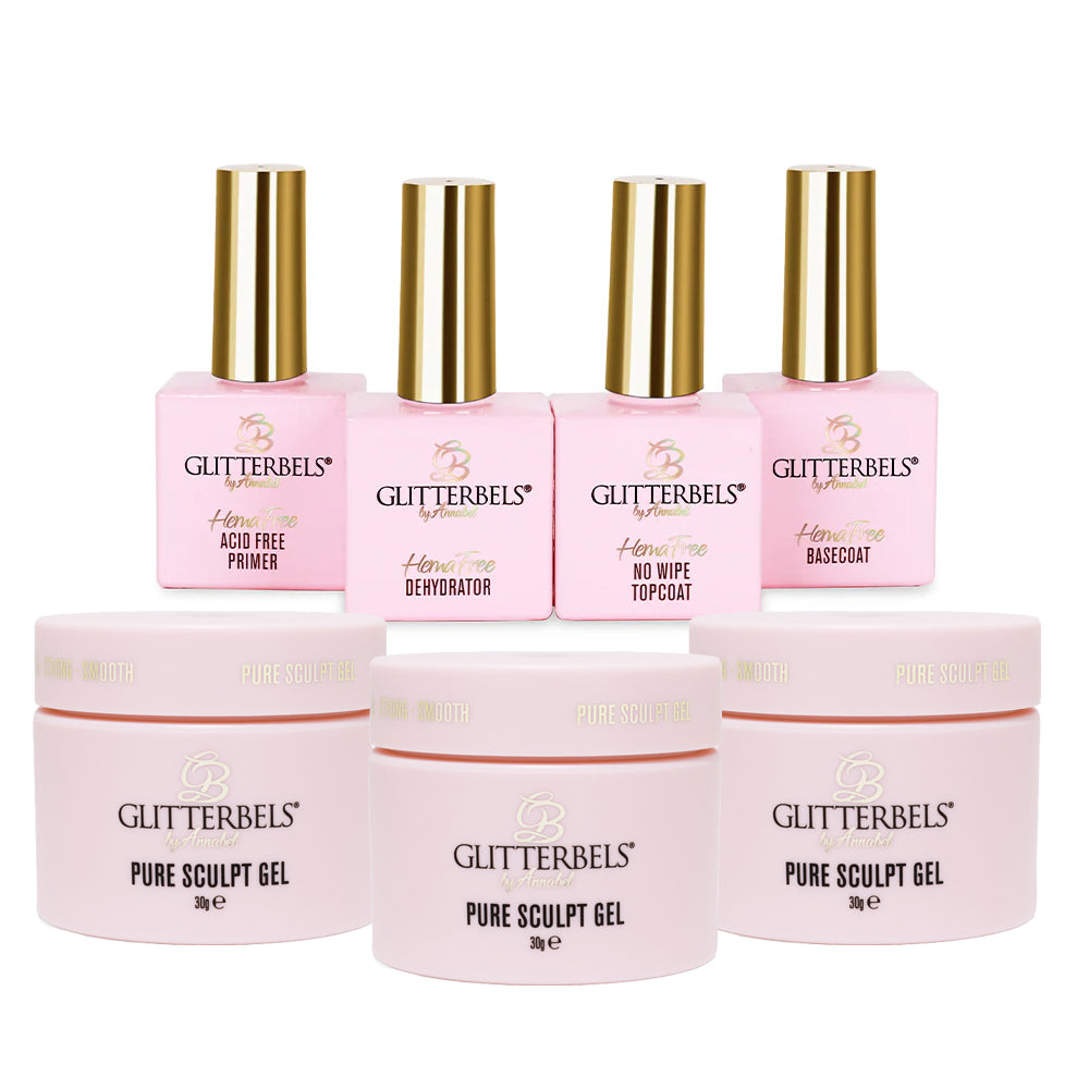 Pure Sculpt Hard Gel + Prep Bundle