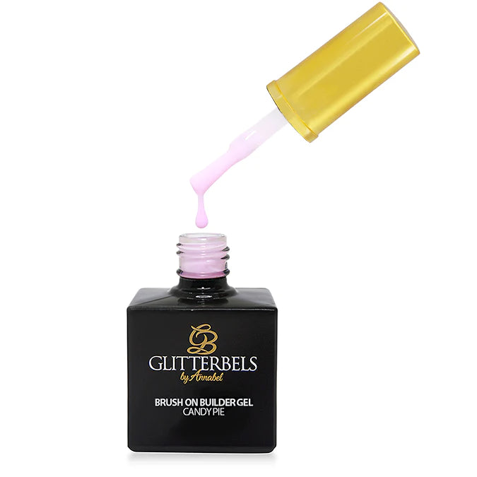 Glitterbels Brush On Builder Gel – Candy pie
