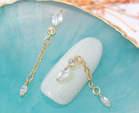 Crystal Oval Jewels