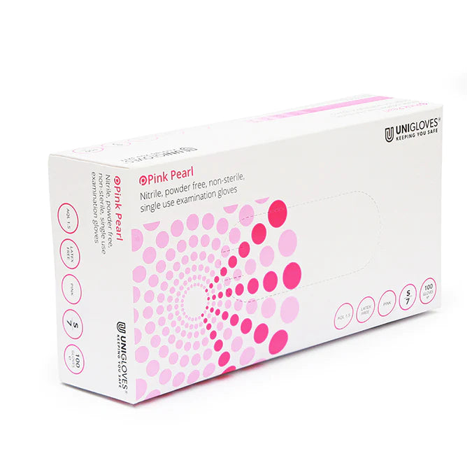 Pink Nitrile Gloves