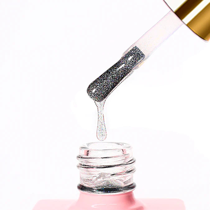 Glitterbels Hema Free – Holo No Wipe Topcoat