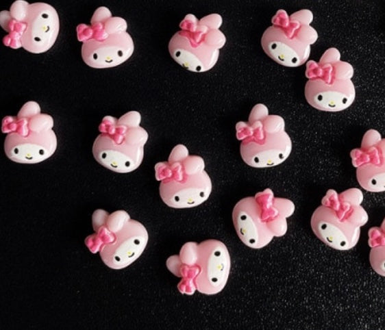 My Melody 3D Kawaii Nail Art