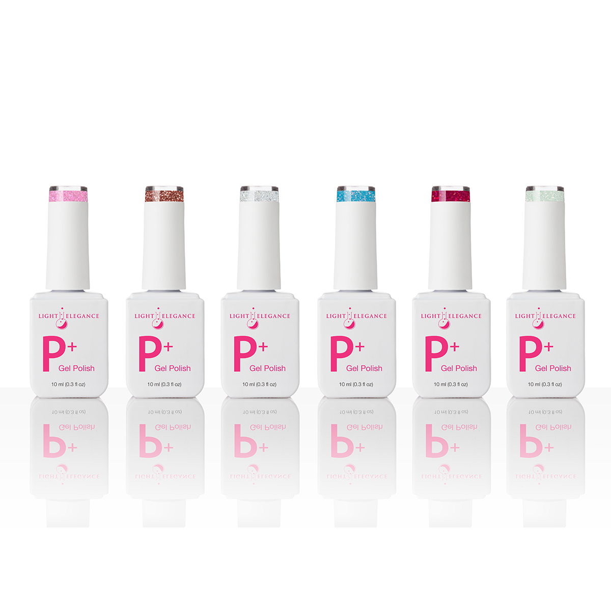 P+ Girls Night In Glitter Gel Collection