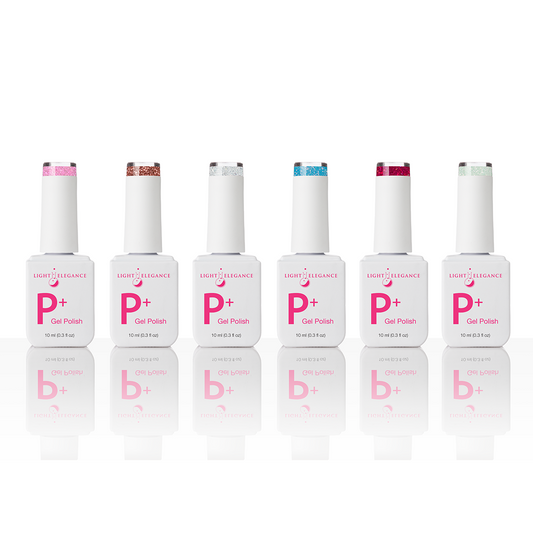 P+ Girls Night In Glitter Gel Collection