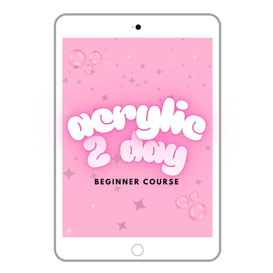 Beginner Acrylic Course - Group Online