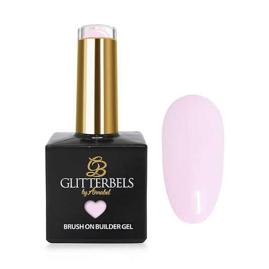 Glitterbels Brush On Builder Gel – Pilates Pink