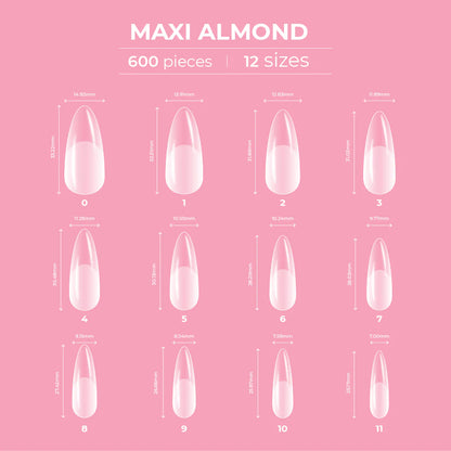 Dream Cover Full Tips Almond