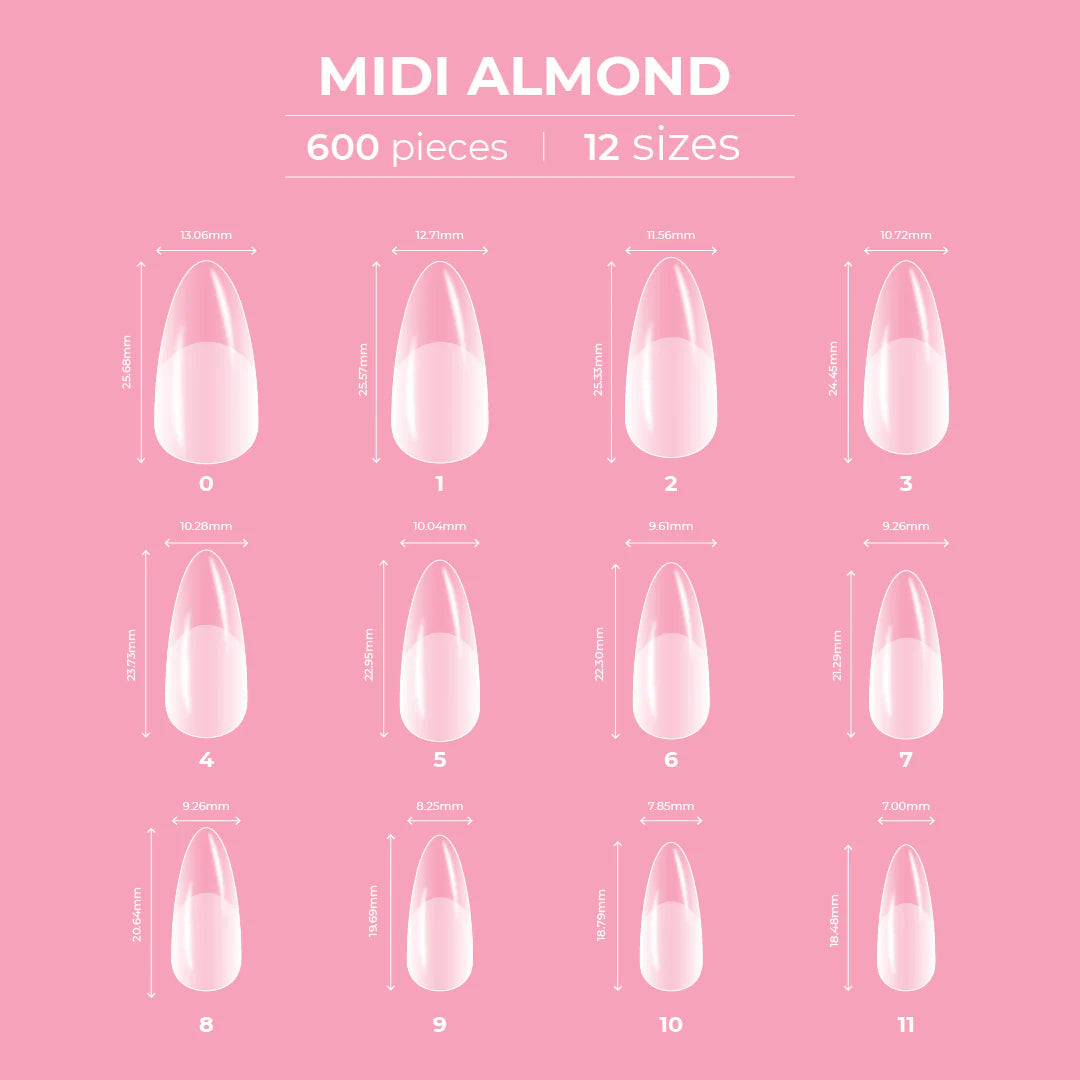 Dream Cover Full Tips Almond