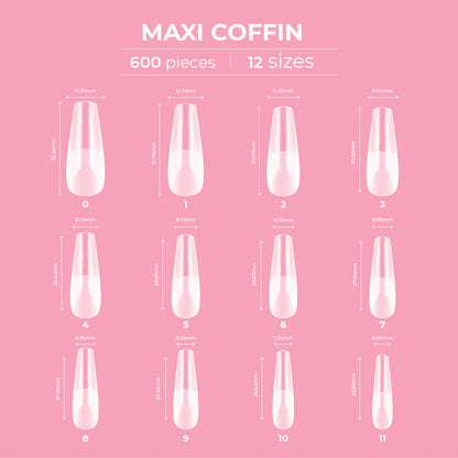 Dream Cover Full Tips Coffin