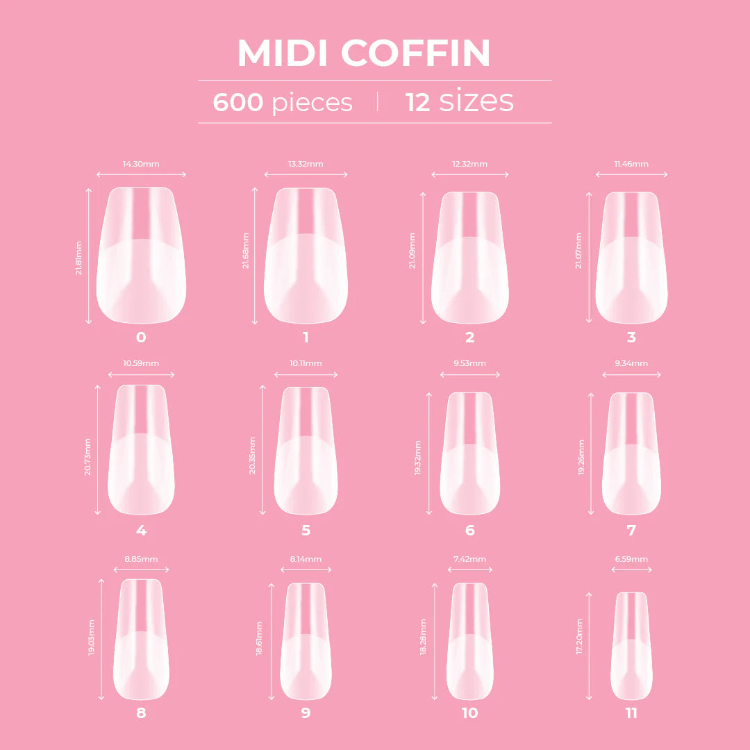 Dream Cover Full Tips Coffin