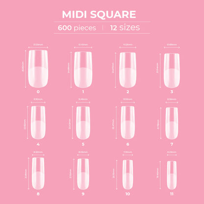 Dream Cover Full Tips Square