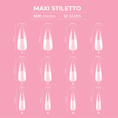 Dream Cover Full Tips Stiletto