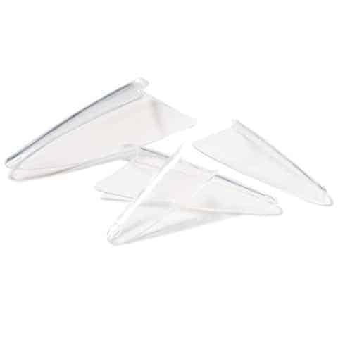 Light Elegance Clear Stiletto Tips