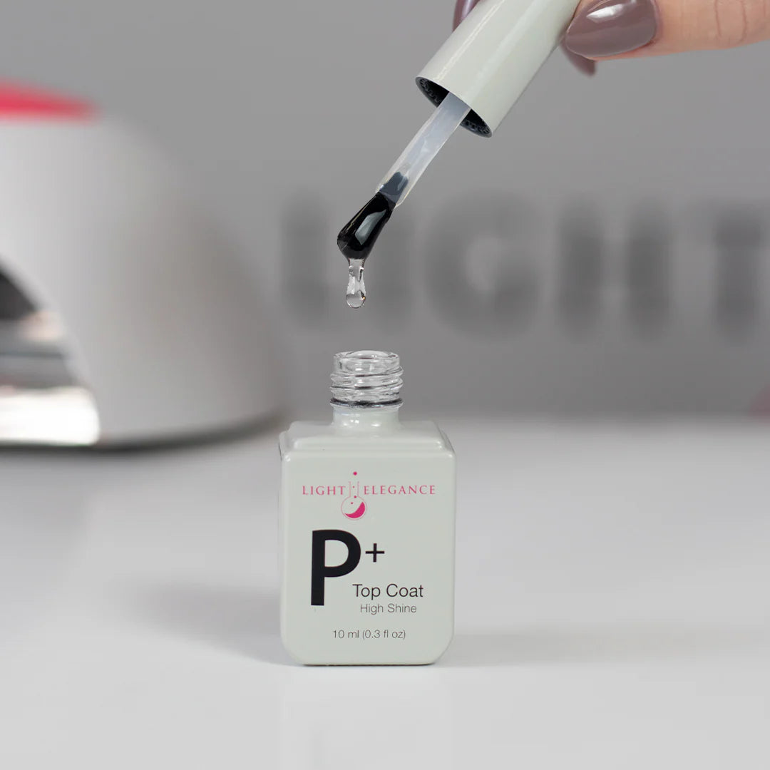P+ High Shine Soak-off Top Coat 10ml