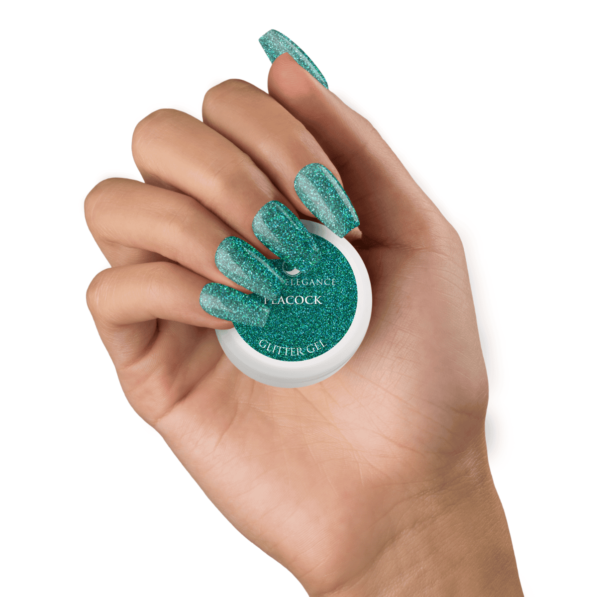 Peacock Glitter Gel