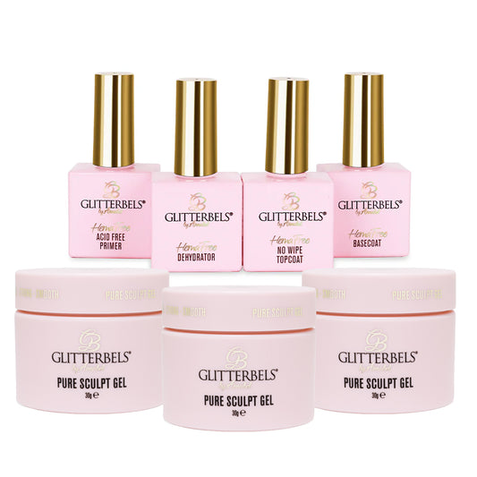 Pure Sculpt Hard Gel + Prep Bundle