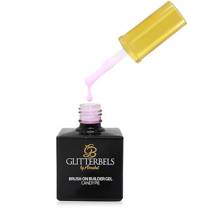Glitterbels Brush On Builder Gel – Candy pie