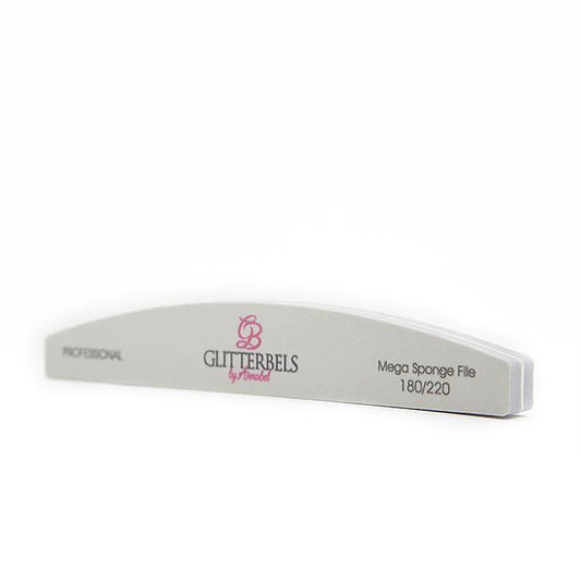 Glitterbels 180/220 sponge file