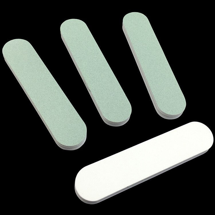 Mini Green and White Buffing File